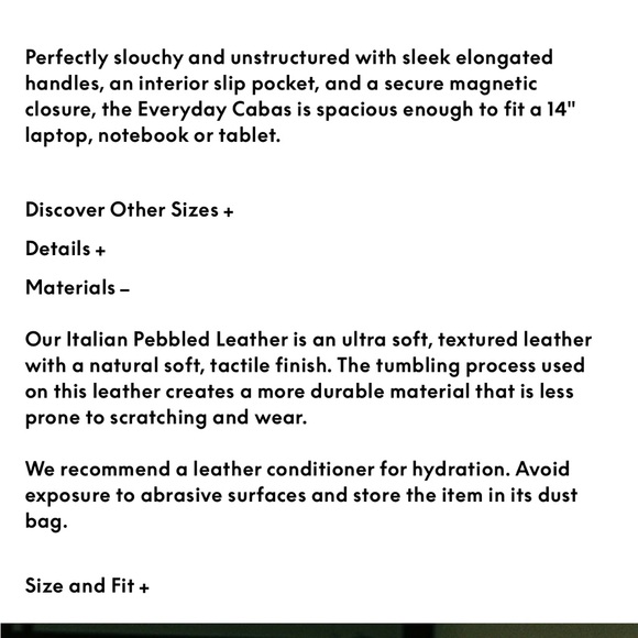 Mansur Gavriel Everyday Cabas Bag - Picture 8 of 14